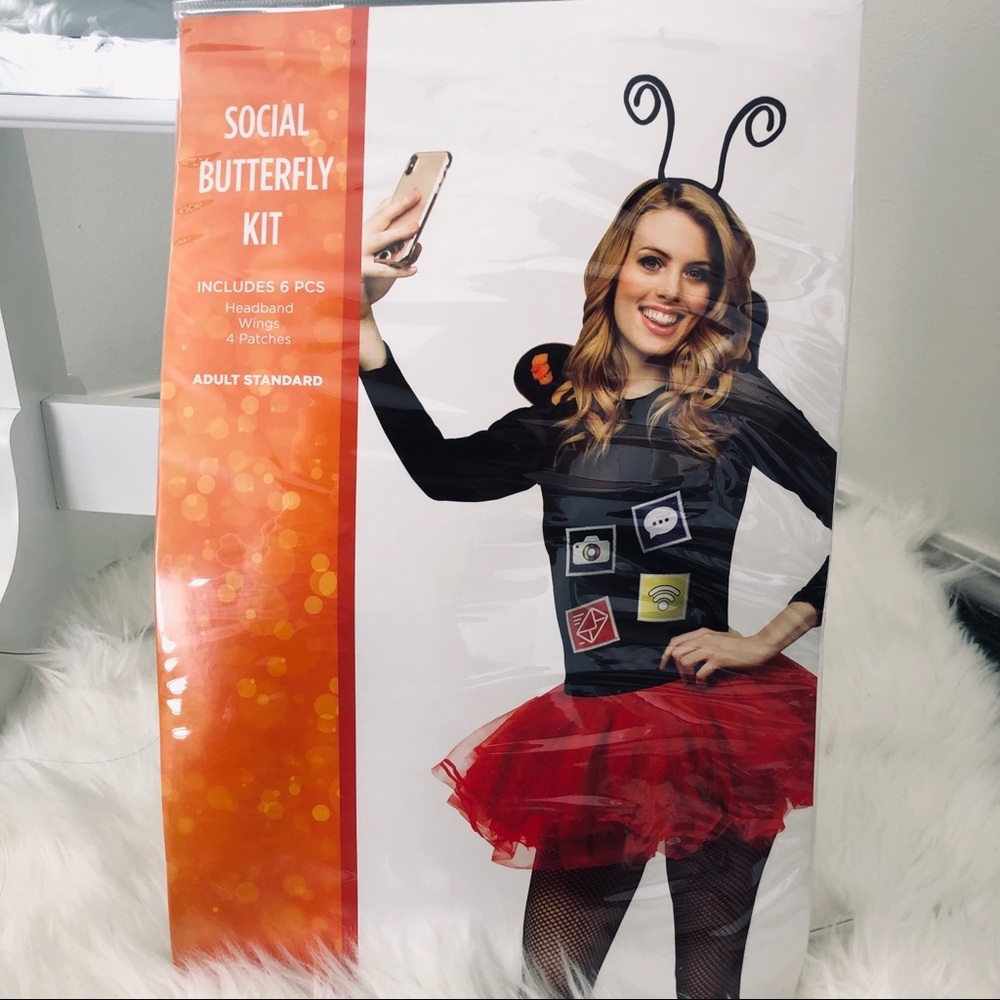 Halloween Social Butterfly Costume